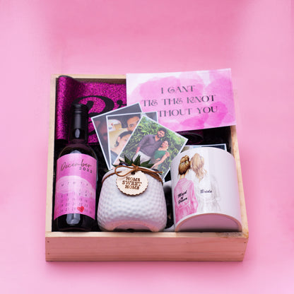 Bride's Delight - Bridesmaid Gift Hamper | Elegance, Grace, and Cherished Memories