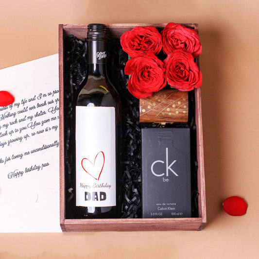 Dad's Pamper Box Gift Hamper: An Extravagant Celebration of Love