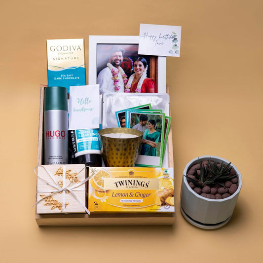 Hello Handsome Gift Hamper: Elegance Redefined