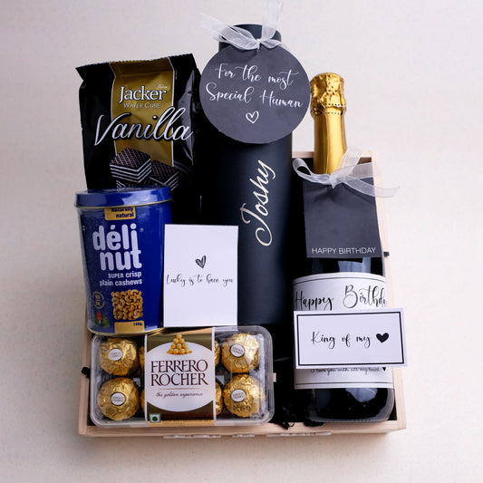 King of My Heart Birthday Gift Hamper | Regal Elegance