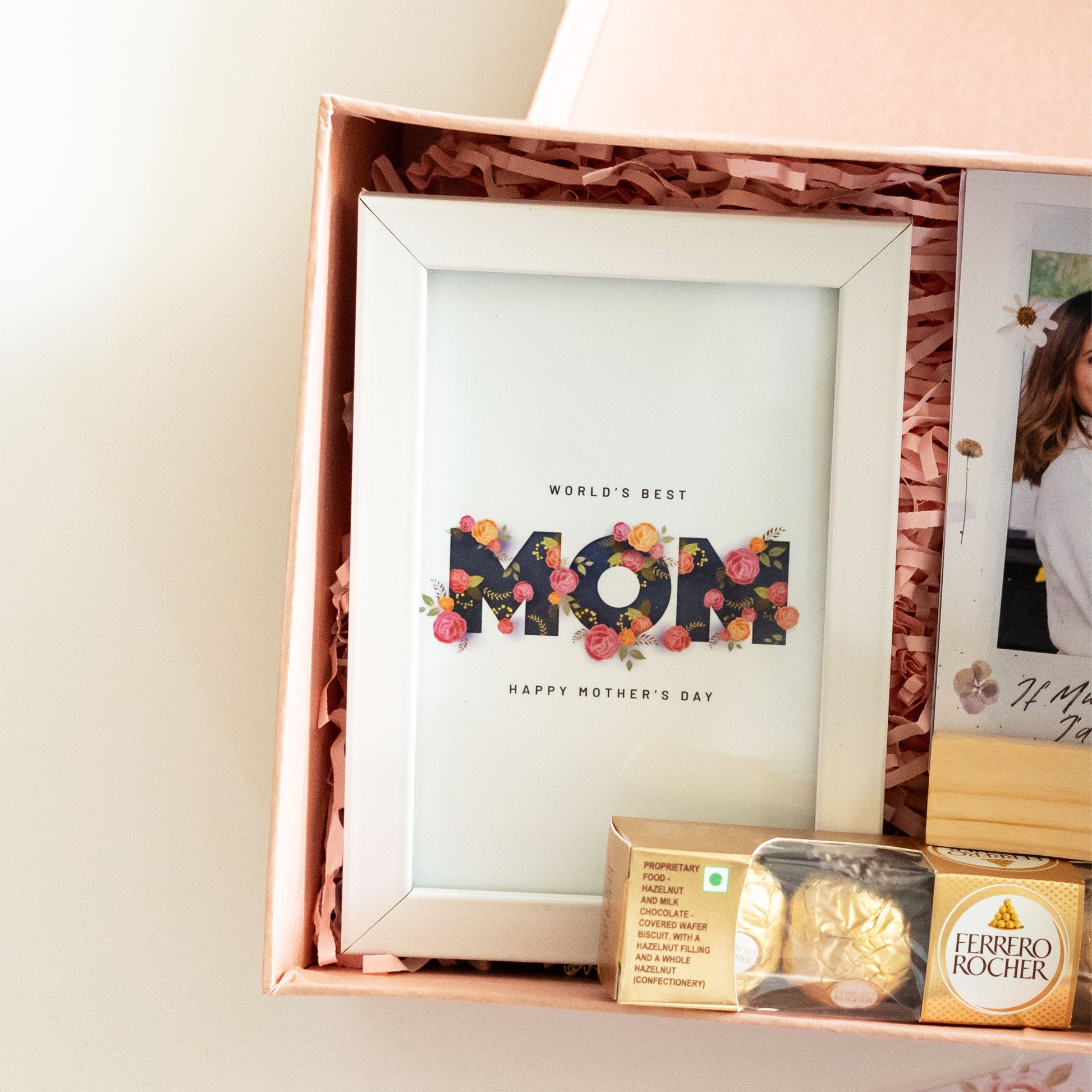 Premium A6 'World's Best Mom' Photo Frame | Sentimental Keepsake