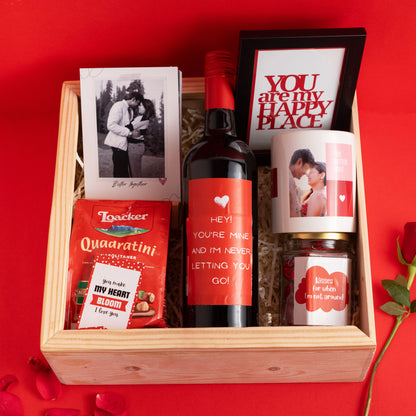 You Are My Happy Place Valentine’s Day Gift Hamper: A Symphony of Love