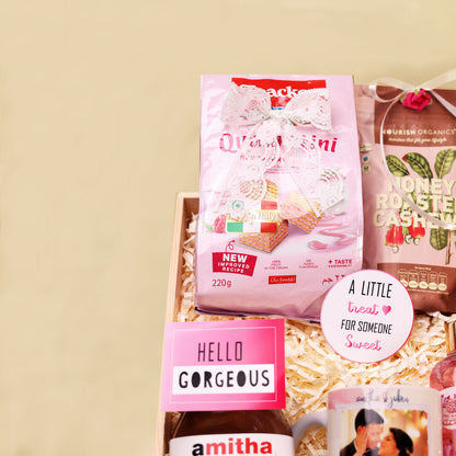 Hello Gorgeous Anniversary Hamper | Nourish Organics Honey Roasted Cashews | Nutty Indulgence